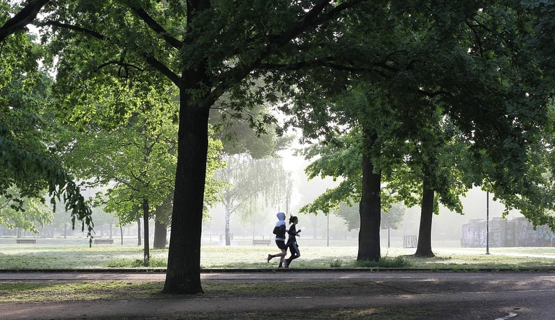 Running Outdoors